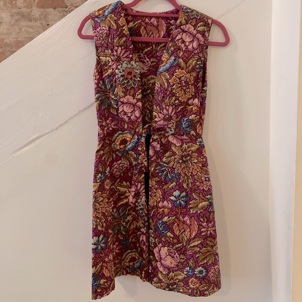 Vintage 70's Long Vest